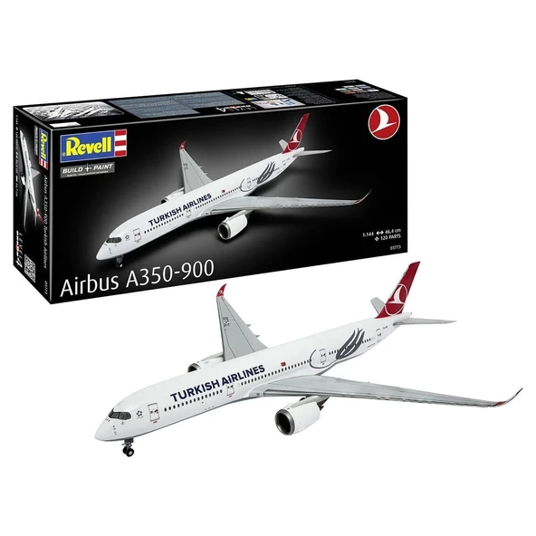 3773 Revell - Turkish Airlines Airbus A350-900 Maket Kiti ürün görseli 1