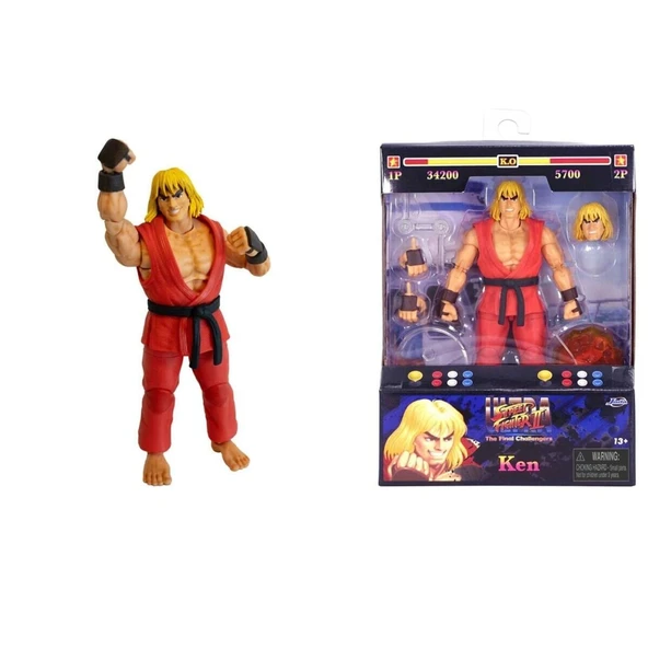 9334218314R00 Street Fighter II Ken 6 Figure ürün görseli 1