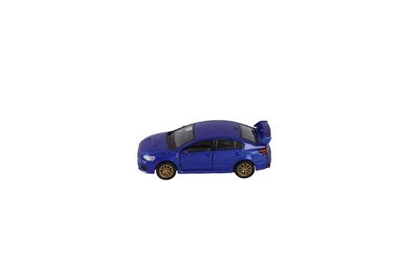 43693 WELLY DIE CAST PULL BACK SUBARU WRX ürün görseli 1