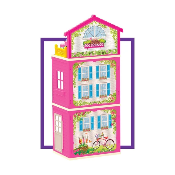 03662 LOLA NIN EVİ 3 KATLI - Resim 2