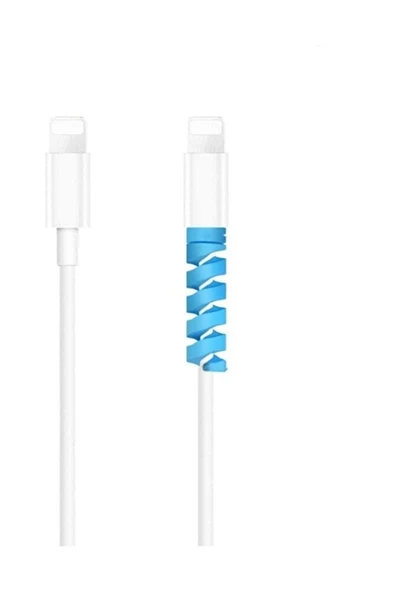 Sipiral Kablo Koruyucu Silikon Set - Resim 3