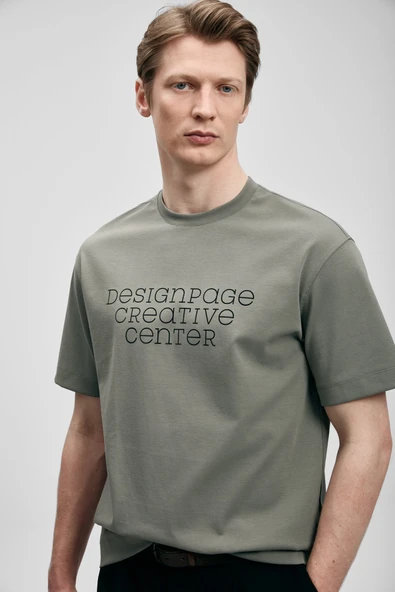 Lufian 111020284 Frank Erkek Basic T- Shirt Tişört Erkek Tişort ürün görseli 1
