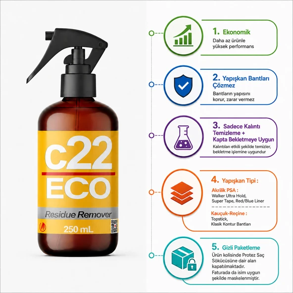 c22 ECO - Protez Saç Kalıntı Temizleyici ürün görseli 1