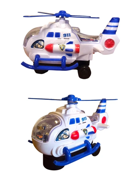 Oyuncak Polis Helikopteri: Işıklı, Sesli ve Hareketli Görev Başında! ürün görseli 1