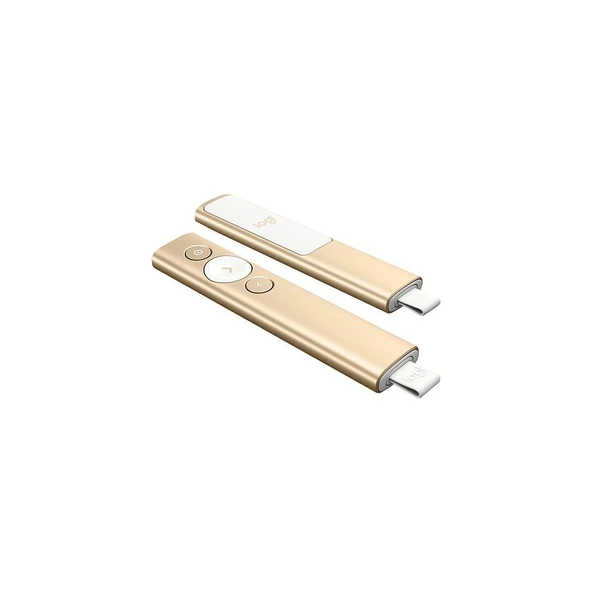 LOGITECH 910-004862 Spotlight Wireless Presenter Sunum Cihazı (Gold)(1923) ürün görseli 1