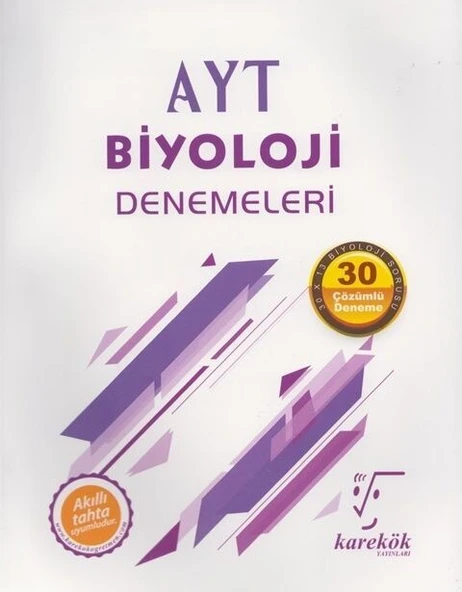 AYT Biyoloji Deneme Karekök Yayınları ürün görseli 1