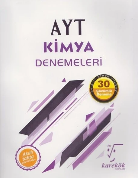AYT Kimya Deneme Karekök Yayınları ürün görseli 1