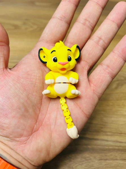 ASLAN FİGÜR 10 CM HAREKETLİ FİGÜR OYUNCAK ürün görseli 1