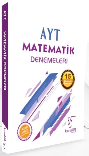 AYT Matematik 15 Çözümlü Deneme Karekök Yayınları ürün görseli 1