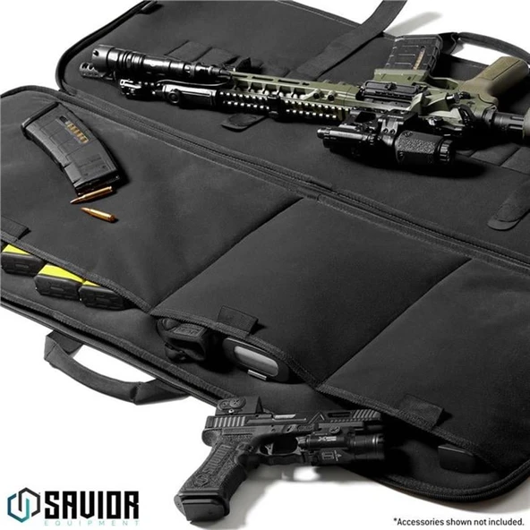 SAVIOR SPECIALIST Tekli Tüfek Çantası 42" (Siyah) - Resim 7