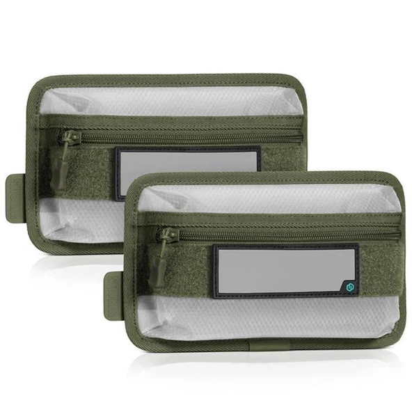 SAVIOR CORE LITE Aksesuar Çantası (2'li) 9 x 5 (K.Yeşil) ürün görseli 1