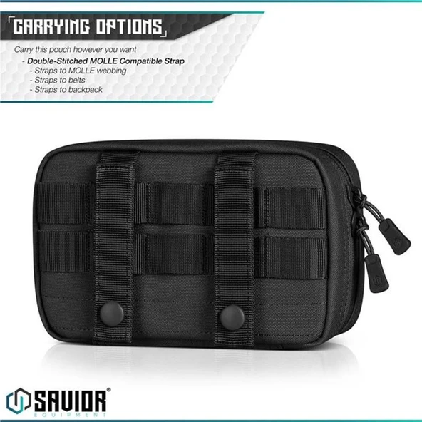 SAVIOR IFAK BUDDY İlk Yardım Çantası (Siyah) - Resim 6