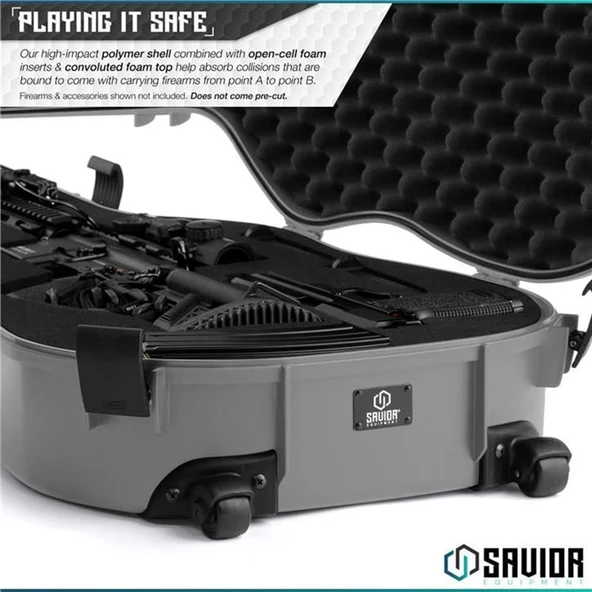 SAVIOR ULTIMATE GUITAR Tekli Tüfek Çantası (Gri) - Resim 5