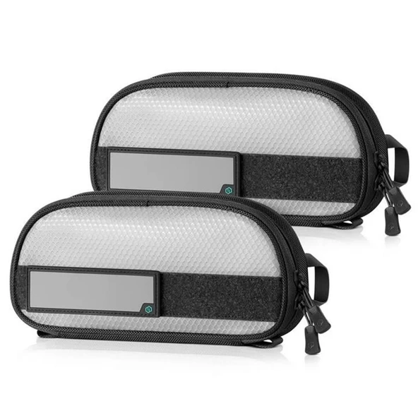 SAVIOR PRO CORE Aksesuar Çantası (2'li) 10 x 5 (Siyah) ürün görseli 1
