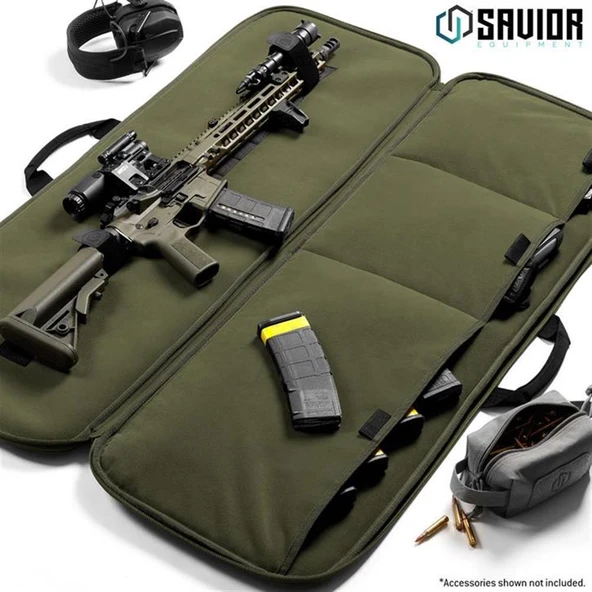 SAVIOR SPECIALIST Tekli Tüfek Çantası 46" (K.Yeşil) - Resim 3