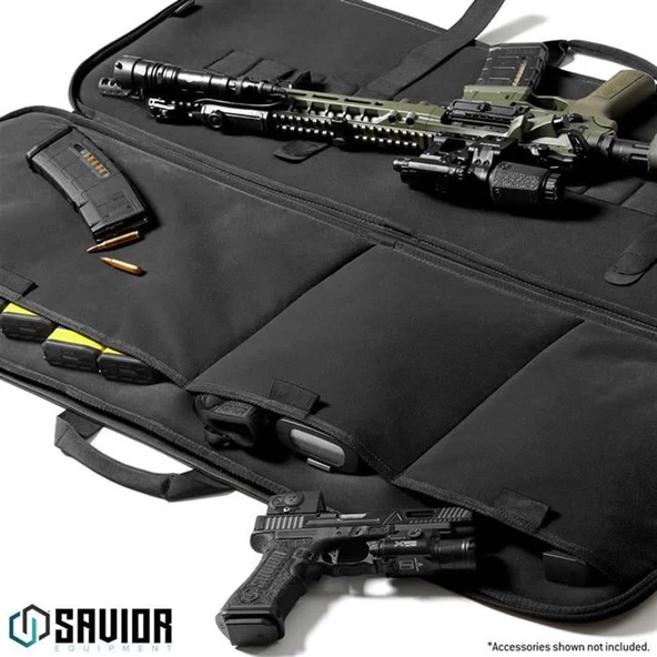 SAVIOR SPECIALIST Tekli Tüfek Çantası 51" (Siyah) - Resim 4