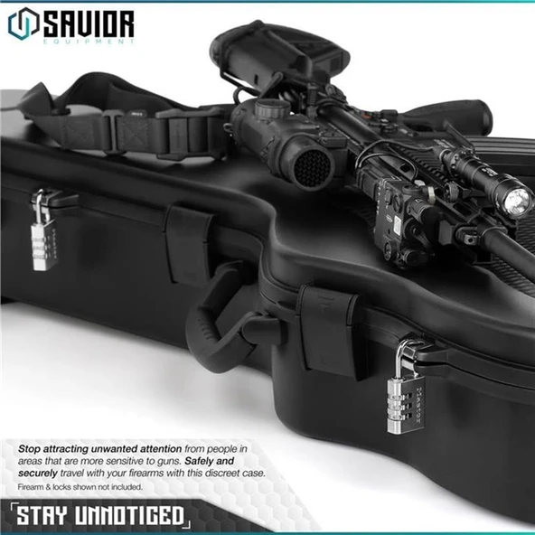SAVIOR ULTIMATE GUITAR Tekli Tüfek Çantası (Siyah) - Resim 4
