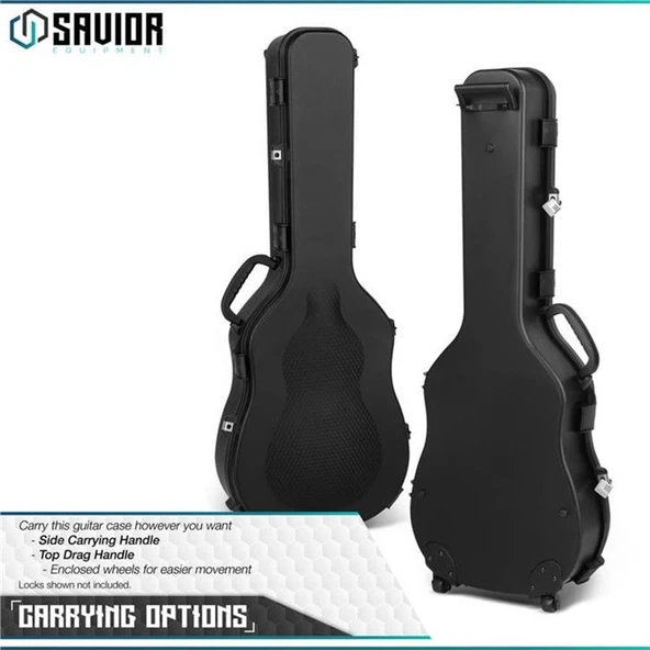 SAVIOR ULTIMATE GUITAR Tekli Tüfek Çantası (Siyah) - Resim 6