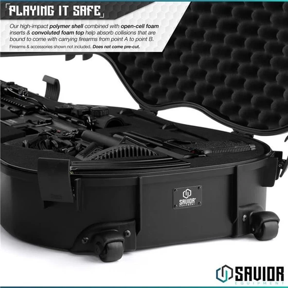 SAVIOR ULTIMATE GUITAR Tekli Tüfek Çantası (Siyah) - Resim 5