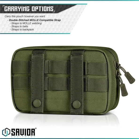 SAVIOR IFAK BUDDY İlk Yardım Çantası (K.Yeşil) - Resim 6