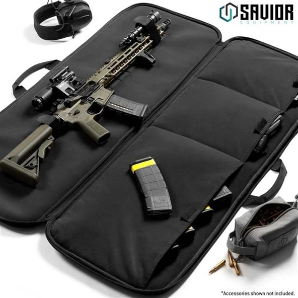 SAVIOR SPECIALIST Tekli Tüfek Çantası 36" (Siyah) - Resim 3