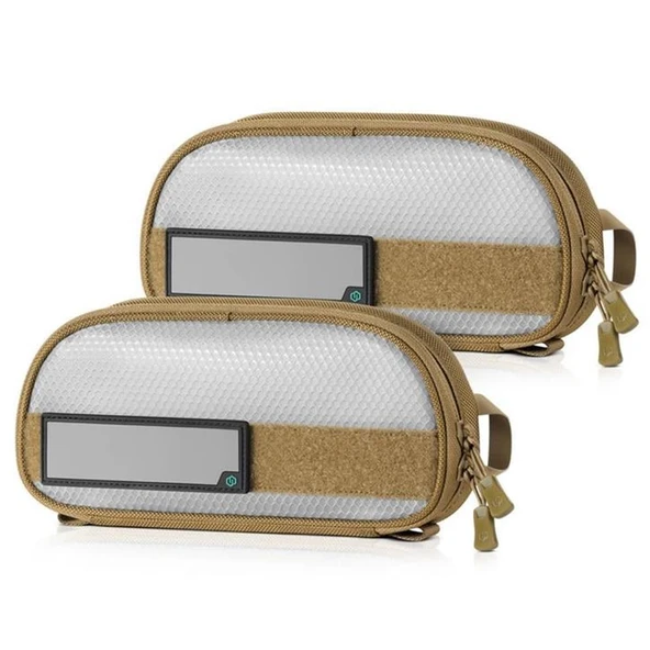 SAVIOR PRO CORE Aksesuar Çantası (2'li) 10 x 5 (Toprak) ürün görseli 1