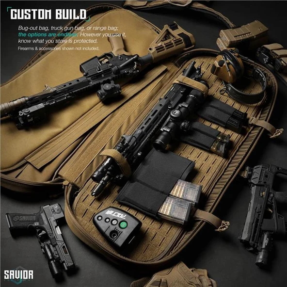 SAVIOR SPECIALIST COVERT Tekli Tüfek Çantası 34" (Toprak) - Resim 3