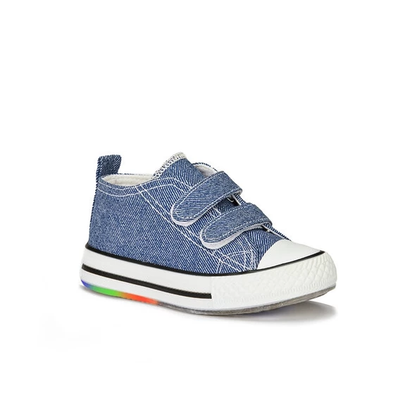 Vicco Pino Işıklı Unisex Çocuk Kot Spor Ayakkabı ürün görseli 1