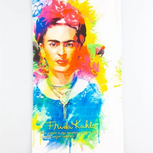 Frida Kahlo Temalı Buff Boyunluk Bandana No:4 ürün görseli 1