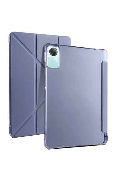 Newface Xiaomi Redmi Pad SE 4G Kılıf Kalemlikli Mars Tablet Kılıfı - Lavender ürün görseli 1
