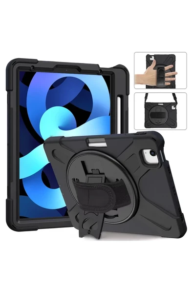 Newface Apple iPad 2022 10.9 (10.nesil) Kılıf Amazing Tablet Kapak - Siyah ürün görseli 1