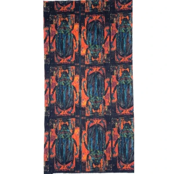 Geyik Böceği Temalı Buff Boyunluk Bandana No:124 ürün görseli 1