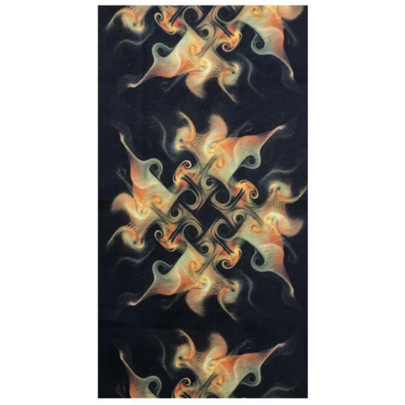 Psychedelia Temalı Buff Boyunluk Bandana No:175 ürün görseli 1