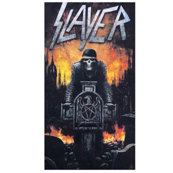 Slayer Temalı Buff Boyunluk Bandana No:161 ürün görseli 1