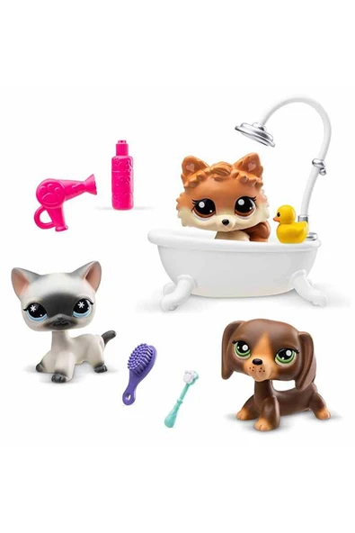 Littlest Pet Shop Minişler Spa Oyun Seti S3 ile Köpükler İçinde Eğlence! ürün görseli 1