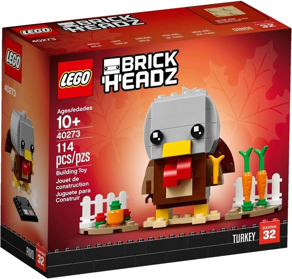 LEGO 40273 BrickHeadz Thanksgiving Hindi ürün görseli 1