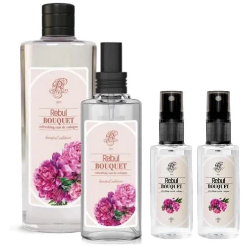 Rebul Bouquet Edc 250 Ml + 125 Ml + 50 Ml + 50 Ml Kolonya ürün görseli 1