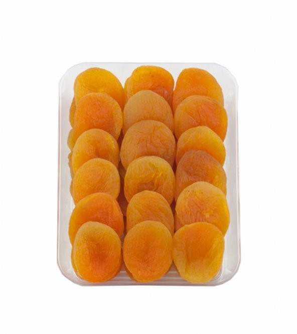 Jumbo Sarı Kayısı - Şeffaf Tabak (500 g) - Resim 2