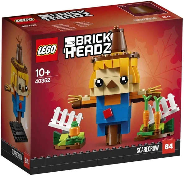 LEGO 40352 Brickheadz Thanksgiving Scarecrow Korkuluk ürün görseli 1