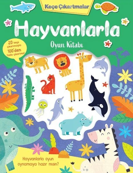 Keçe Çıkartmalar - Hayvanlarla Oyun Kitabı ürün görseli 1