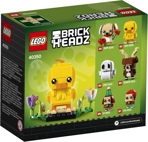 LEGO 40350 Brickheadz Paskalya Civcivi - Resim 2