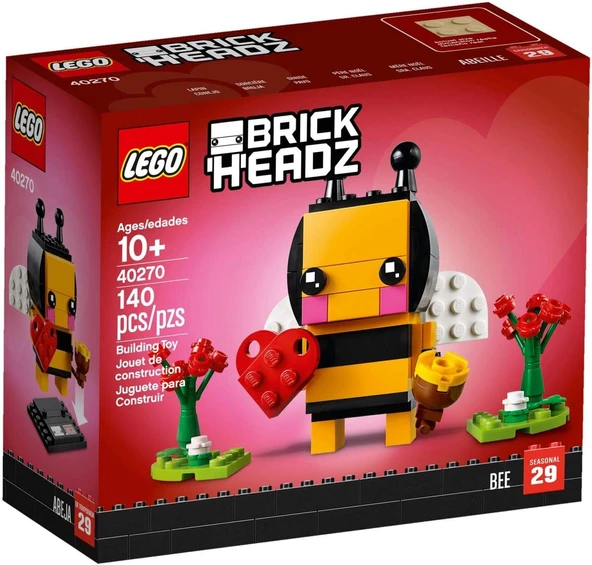 LEGO 40270 BrickHeadz Sevgililer Günü Arısı ürün görseli 1
