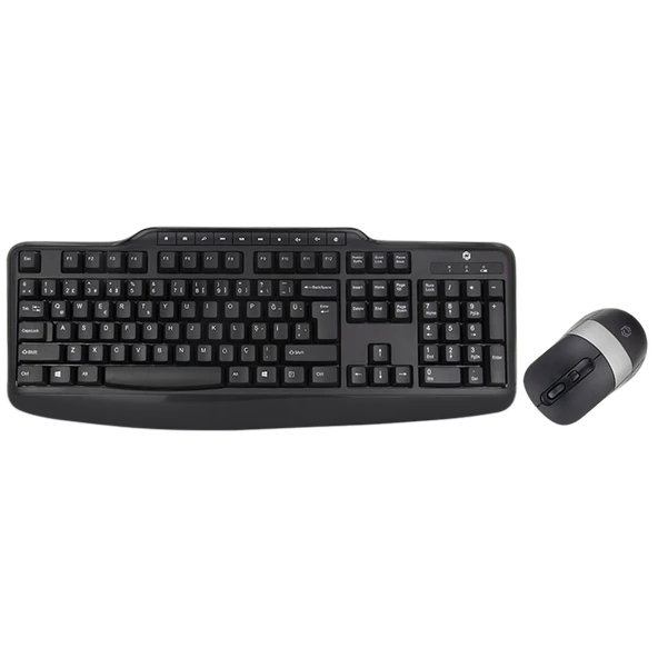 Frisby Fk-4880Qu Kablosuz Q-Türkçe Multimedya Klavye & Mouse ürün görseli 1