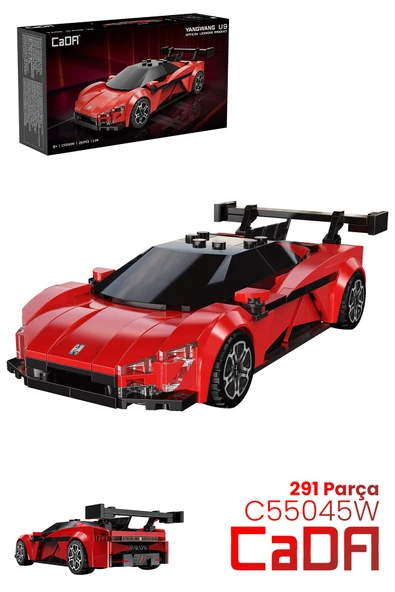 Cada 1:24 YangWang U9 Supercar C55045W (291 Parça) Oyuncak Yapım Seti Blok Araba ürün görseli 1