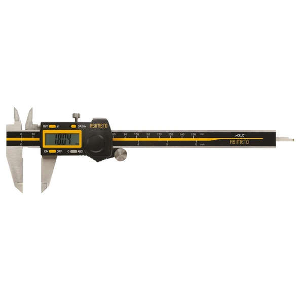 Asimeto ABS Tip Dijital Kumpas 150mm AS-307563 ürün görseli 1