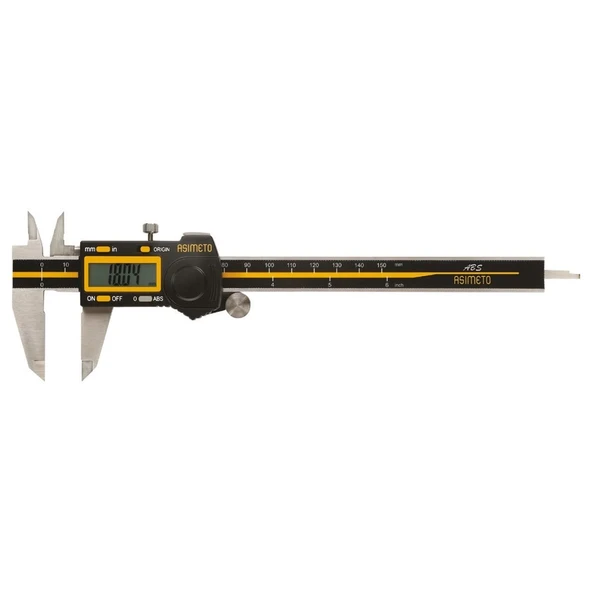 Asimeto ABS Tip Dijital Kumpas 200mm AS-307583 ürün görseli 1