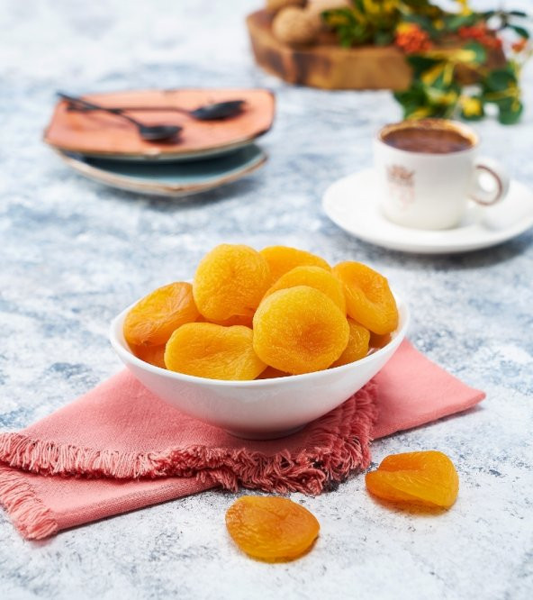 Jumbo Sarı Kayısı - Şeffaf Tabak (1000 G) ürün görseli 1