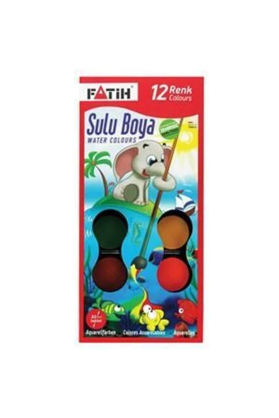 Fatih Fatıh Sulu Boya K-12 Buyuk Boy ürün görseli 1