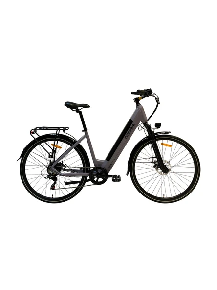 BİSAN MOON-S ELEKTRİKLİ BİSİKLET 47CM MD 28 JANT 7 VİTES METALİK GRİ SİYAH ürün görseli 1