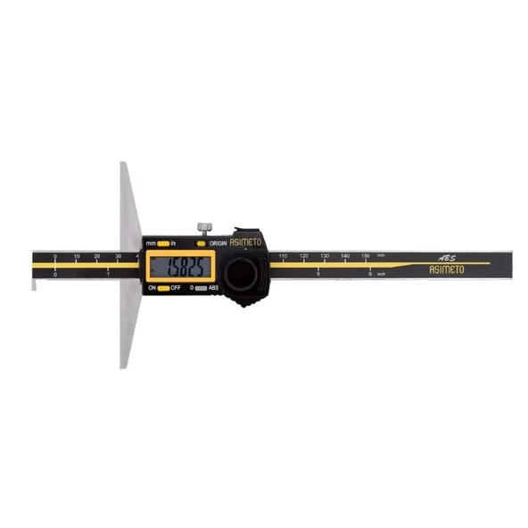 Asimeto Tek Kanca Dijital Derinlik Kumpas 200mm AS-322087 ürün görseli 1
